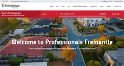 Desktop Screenshot of professionalsfremantle.com.au