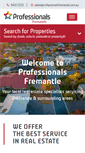 Mobile Screenshot of professionalsfremantle.com.au